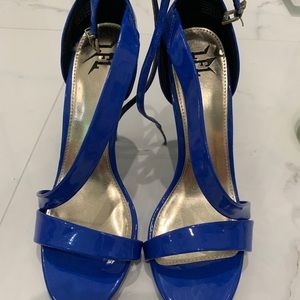 Royal blue heels